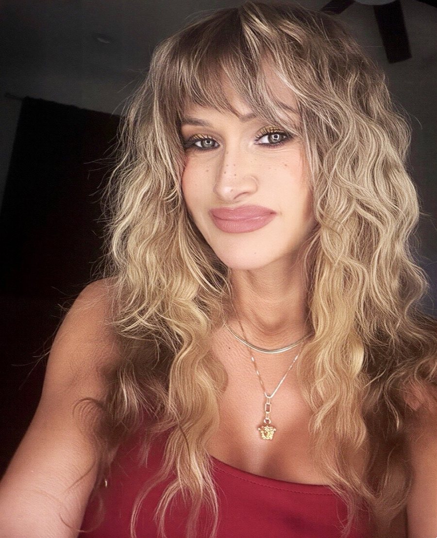 Armanda smiling
